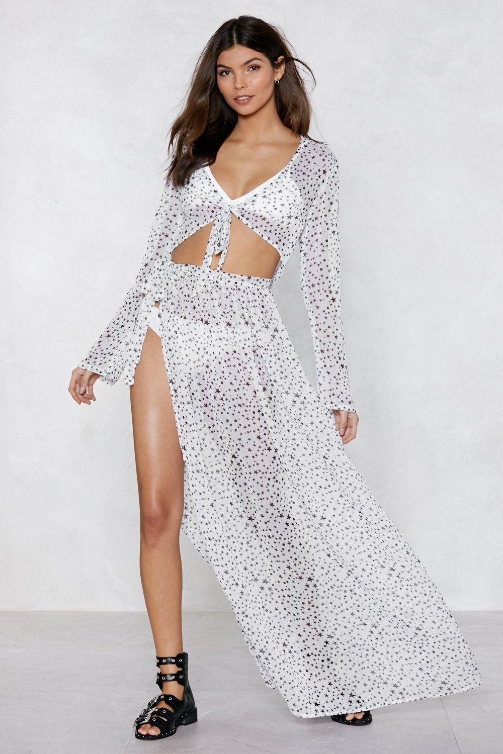 Underneath the Stars Cover-Up Skirt | NastyGal (US & CA)