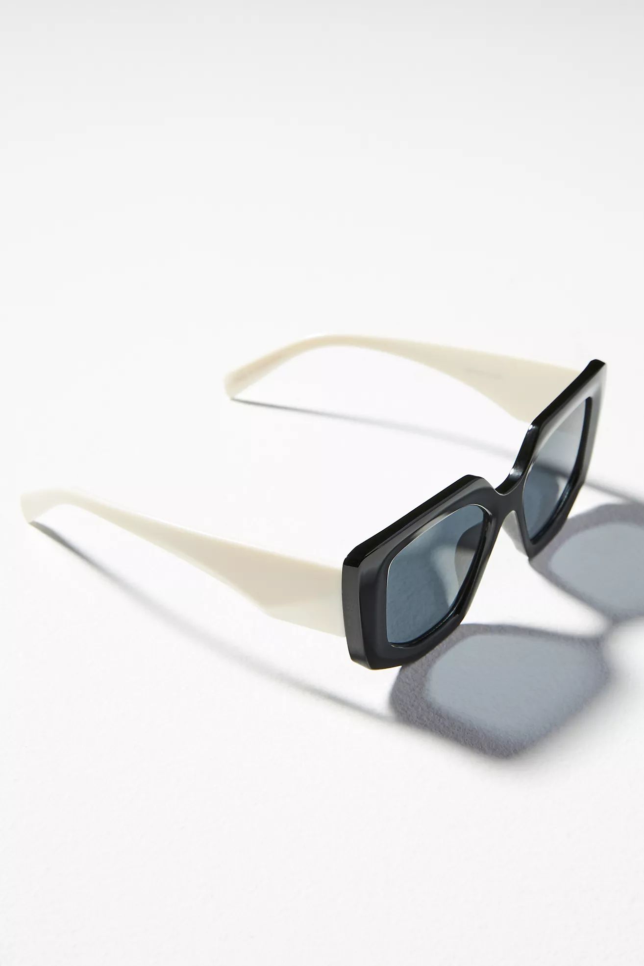 Colorblock Oversized Sunglasses | Anthropologie (US)