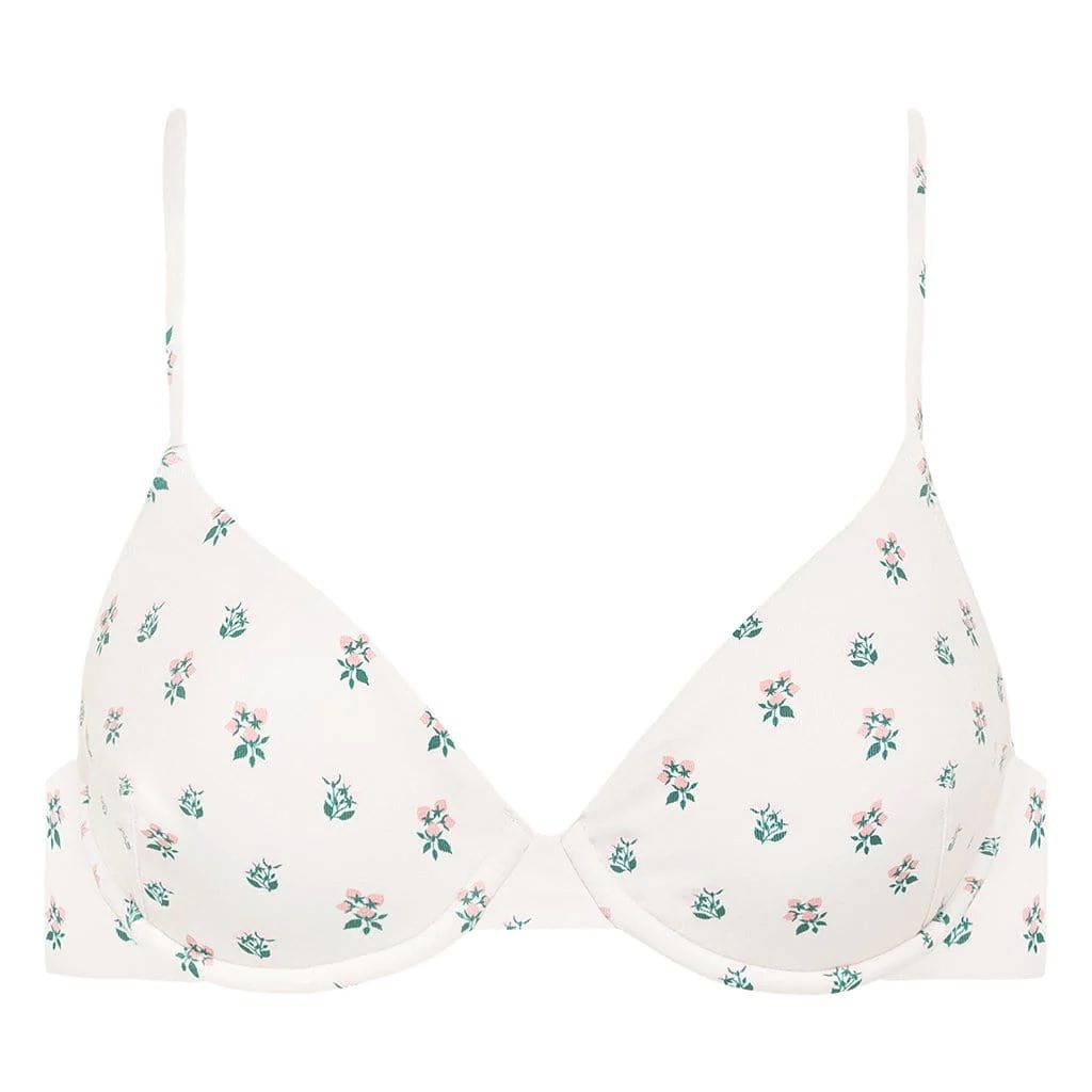 Fruity Floral Dainty Bikini Top | Montce