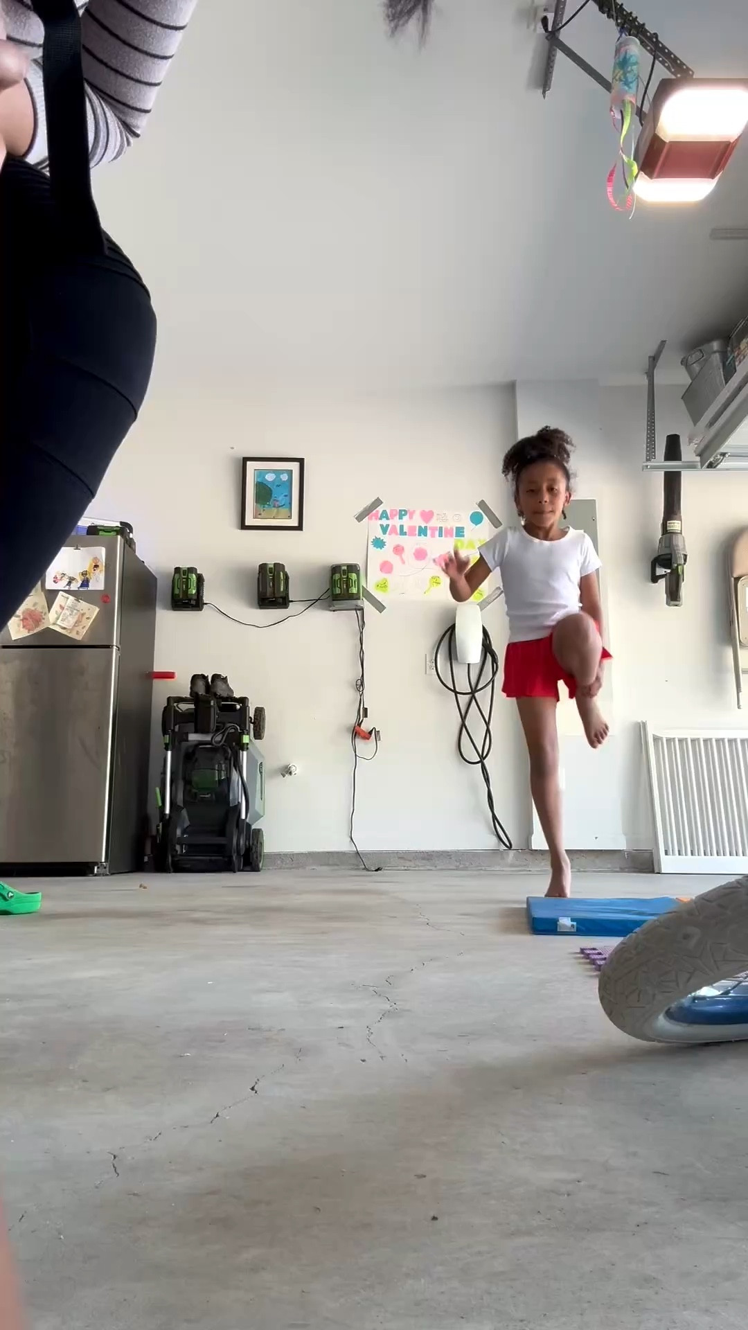 My daughter picked our workout routine and I went along with it. 

#LTKKids #LTKmomlife #LTKvlog