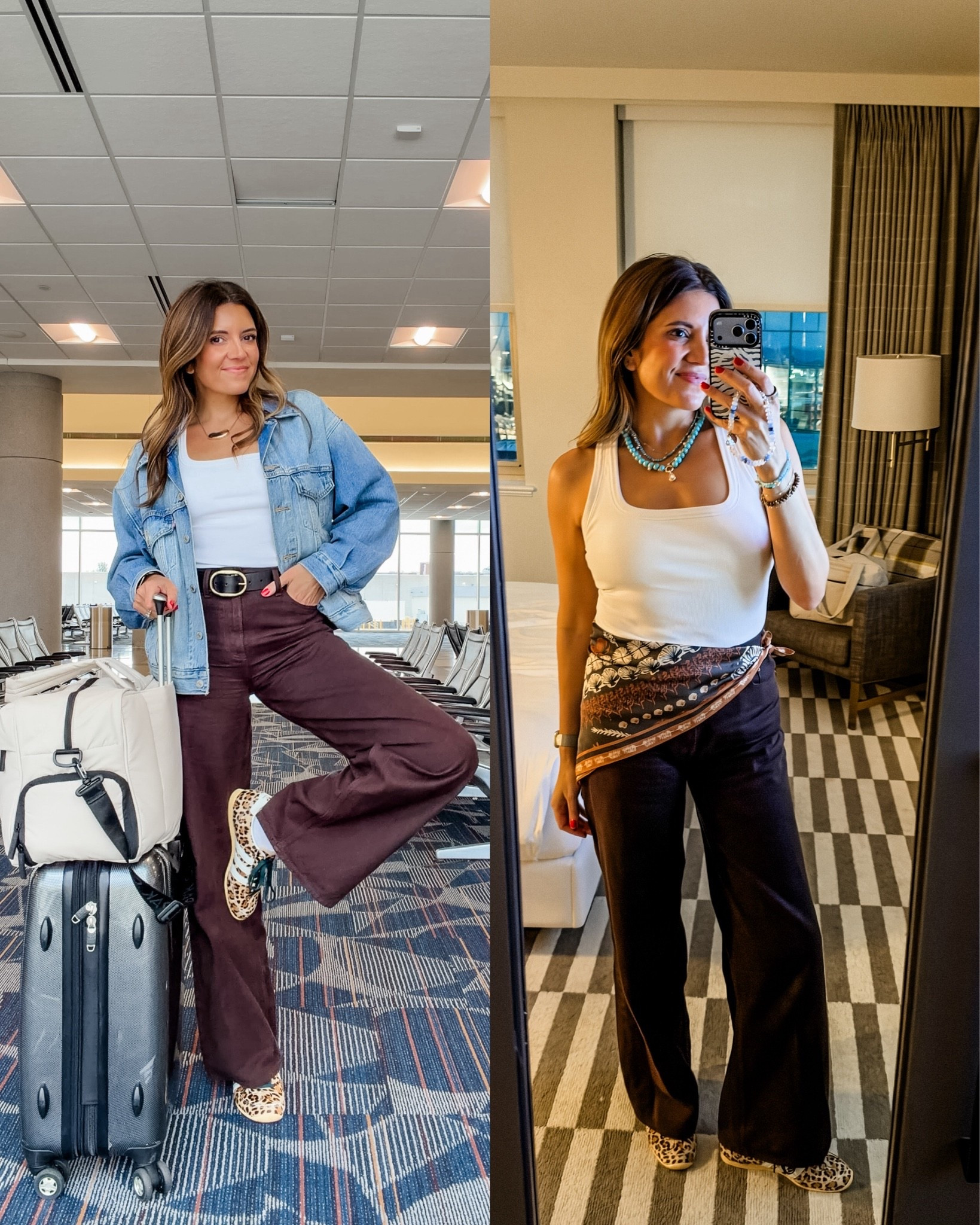 Same outfit day to night!! What I wore to travel to Fort Worth Texas! I’m 5’7” in a size 27 tall.

#LTKOver40 #LTKMidsize #LTKTravel