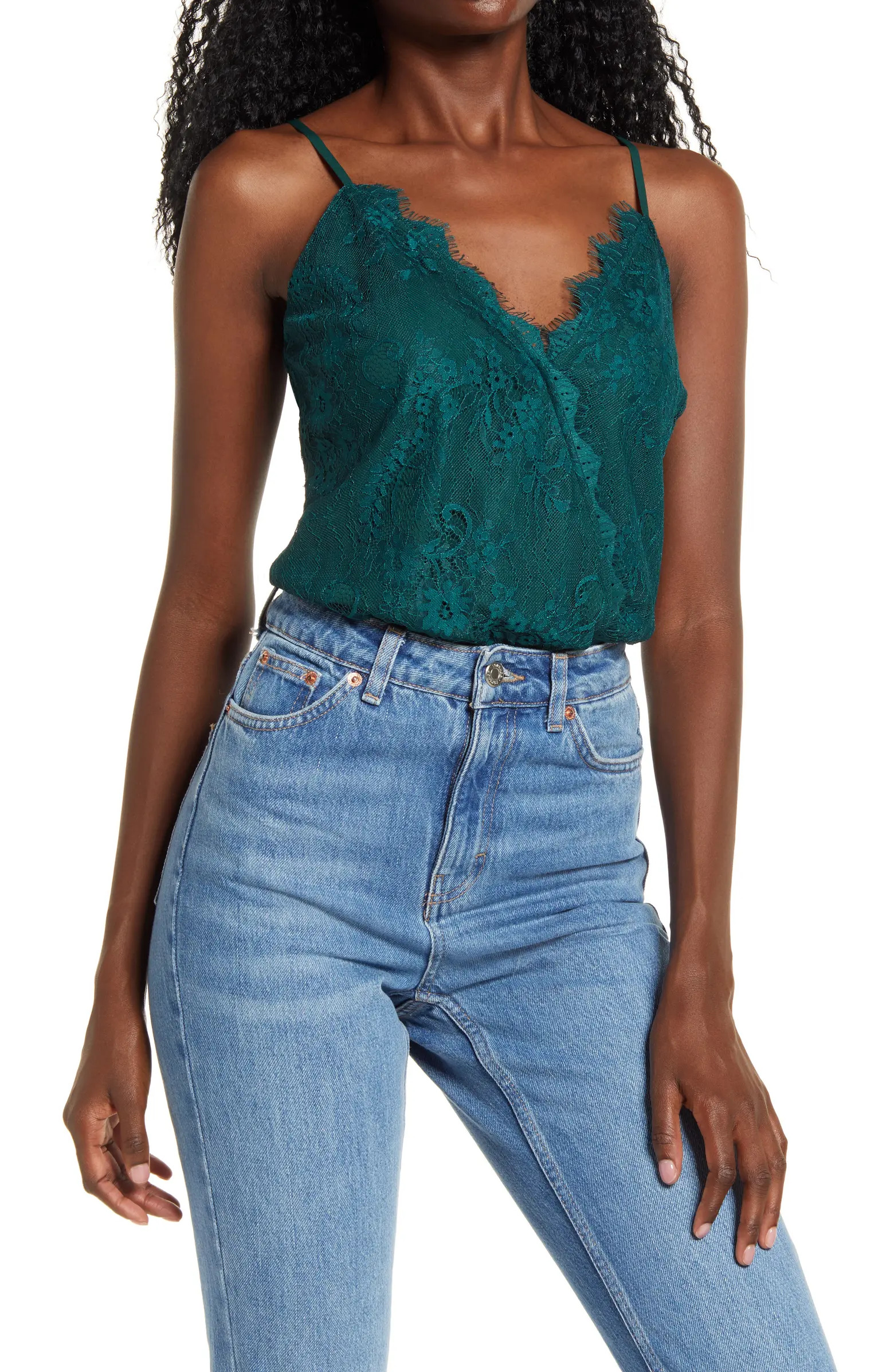 x BFF Natalie Lace Camisole Bodysuit | Nordstrom
