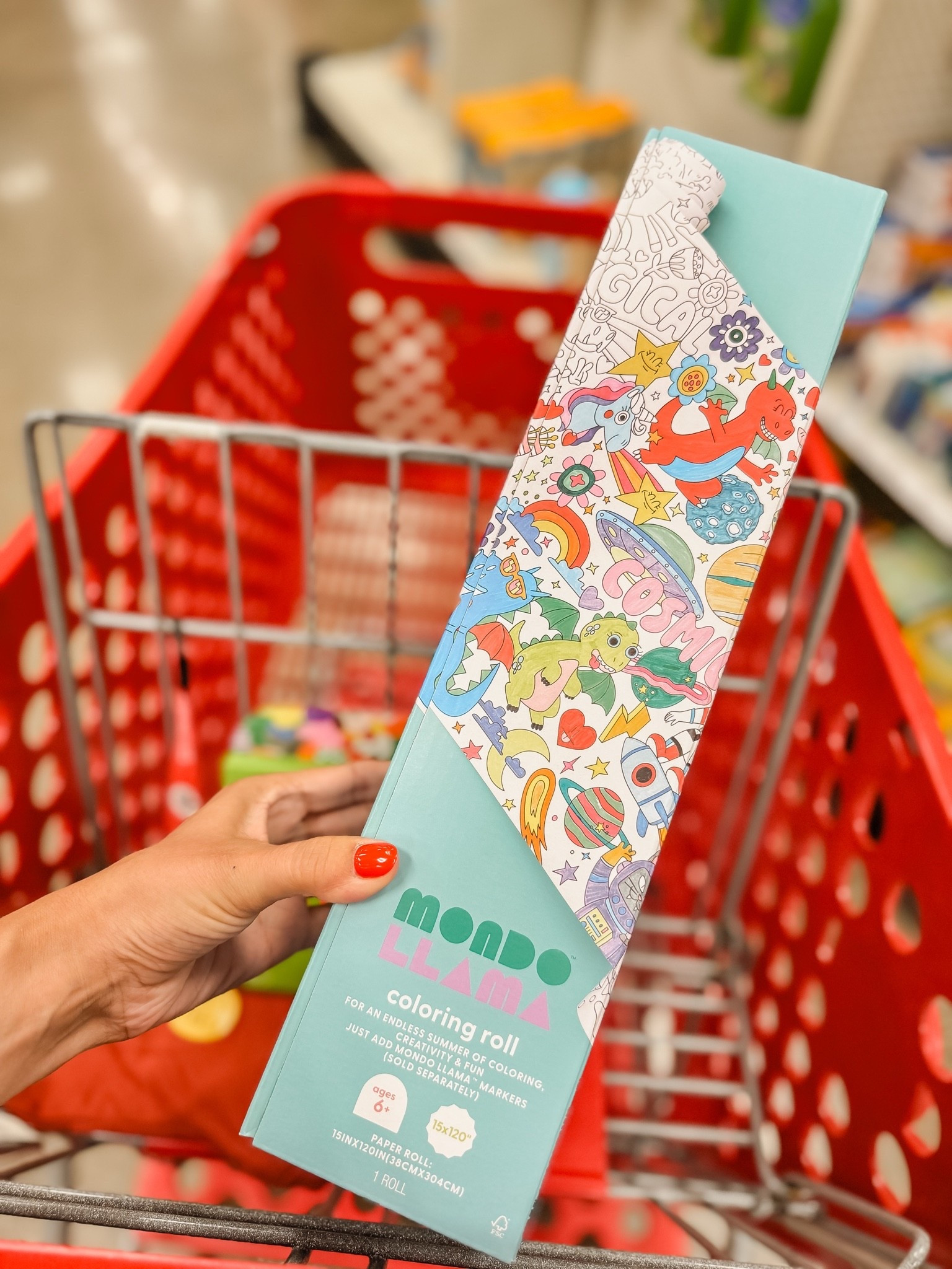 Summer Coloring Roll At Target!! Picked this up for the little siblings for long baseball tournament days!! 🎨

#LTKmomlife #LTKKids #LTKdayinmylife
