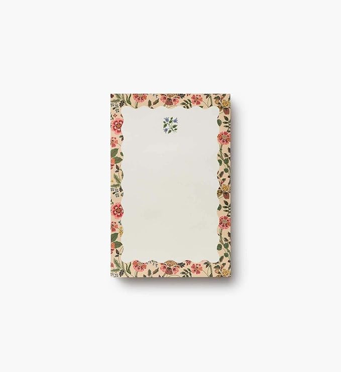 RIFLE PAPER CO. Blank Notepad 75 Tear-Off Pages, Manage Important Tasks, Jot Down a To-Do List, o... | Amazon (US)