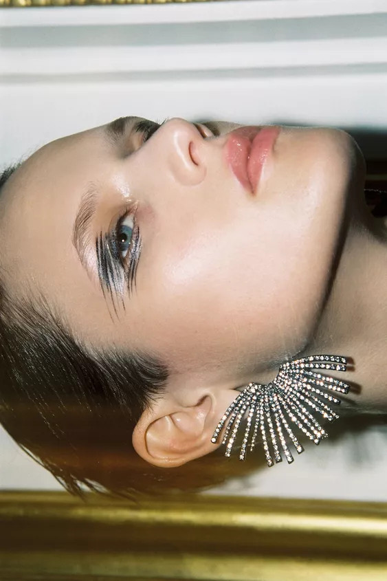 SPARKLY EARCUFF EARRINGS | Zara US