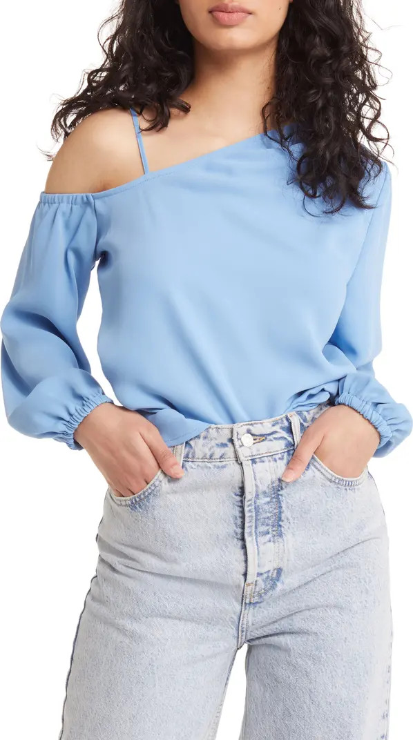 Pleated Asymmetric Top | Nordstrom