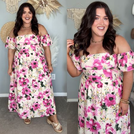 The perfect Spring + Summer matching floral skirt set 🌸✨🩷 Love the strapless puff sleeve detail. Skirt is very generous in size with a free flowing bottom. Size XL


#LTKplussize #LTKSeasonal #LTKstyletip