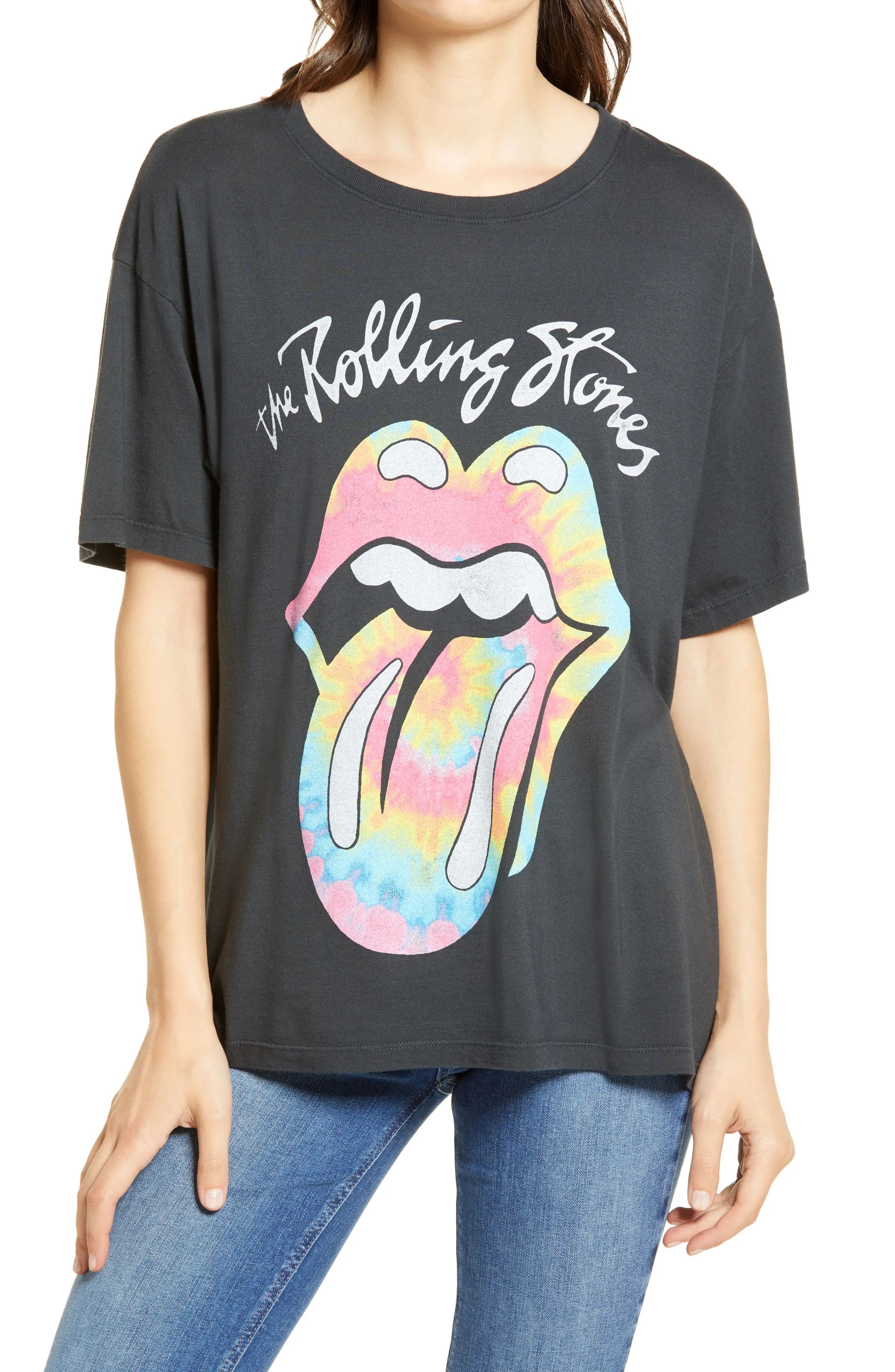 Women's Daydreamer The Rolling Stones Graphic Tee, Size Small - Black | Nordstrom
