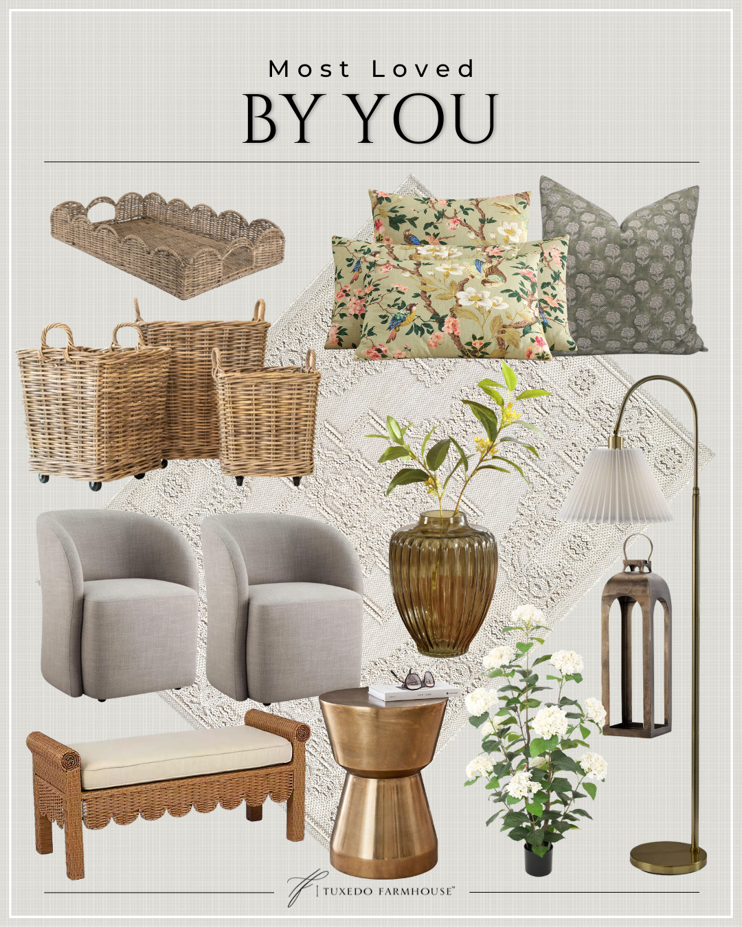 Most loved by you 🤍
These are the pieces you’ve been loving most lately—and for good reason. Timeless, textured, and easy to style. Linking everything here! #LTKHome #TopPicks

Seasonal, home decor, accent chairs, rugs, wall art, frames, pillows, lamps, baskets, candles, books, coffee tables, ottomans, trays, bowls, consoles, accent tables
 

 #LTKSeasonal #LTKHome #LTKSaleAlert