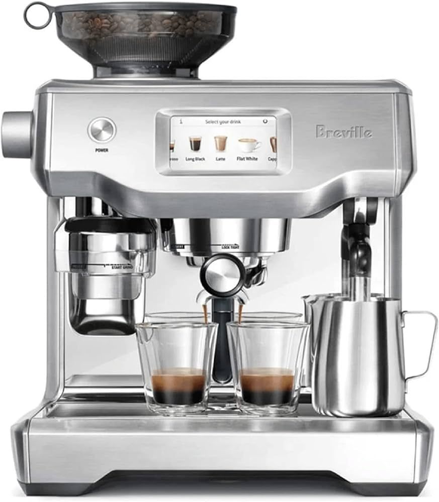 Breville Oracle Touch Espresso Machine, Brushed Stainless Steel, BES990BSS | Amazon (US)