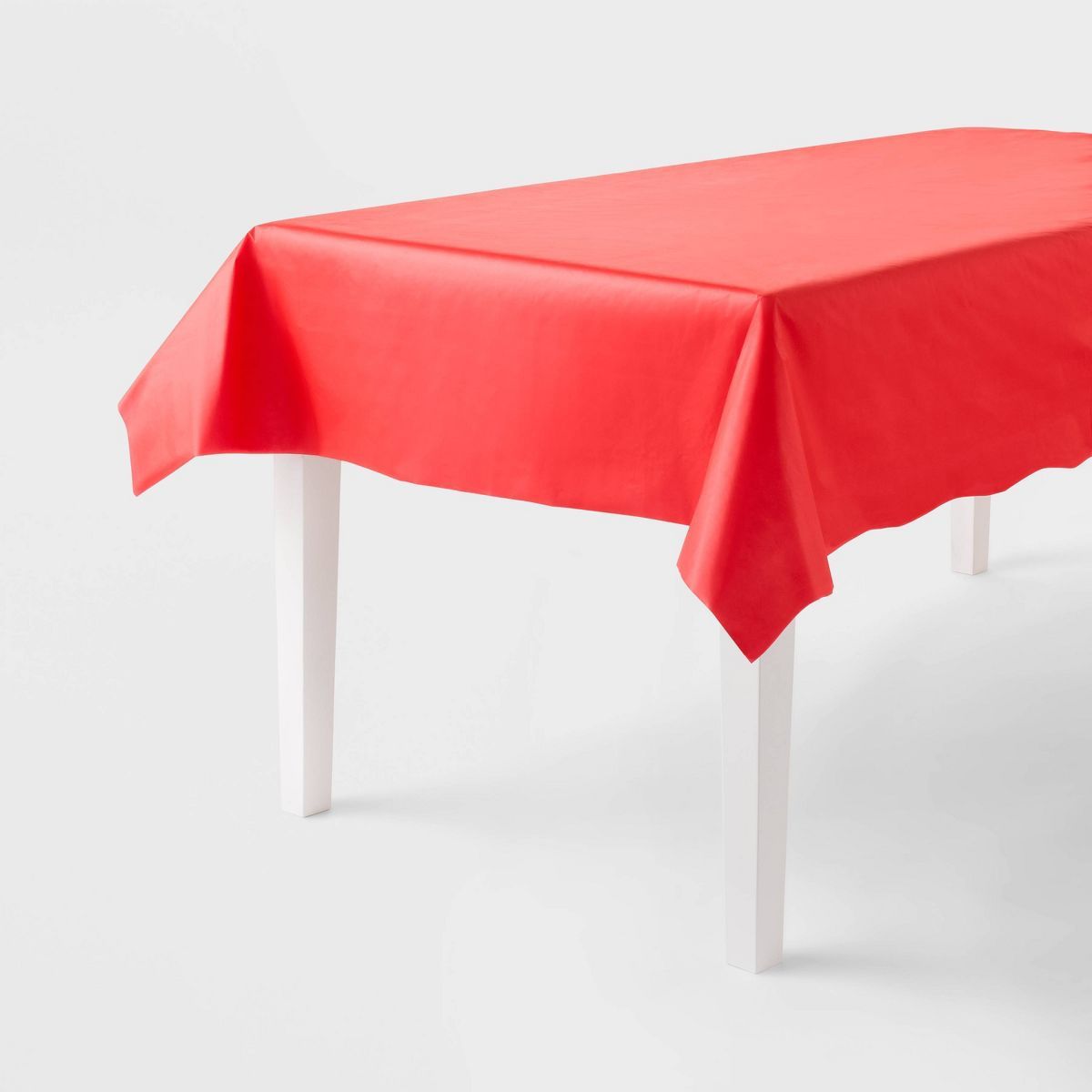Rectangular Disposable Table Cover Red - Spritz™ | Target