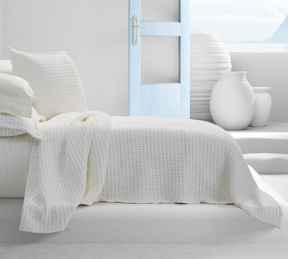 Roche Cotton Coverlet | Pottery Barn (US)