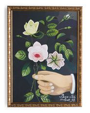 18x24 Anniversary Flowers Framed Wall Art | Marshalls