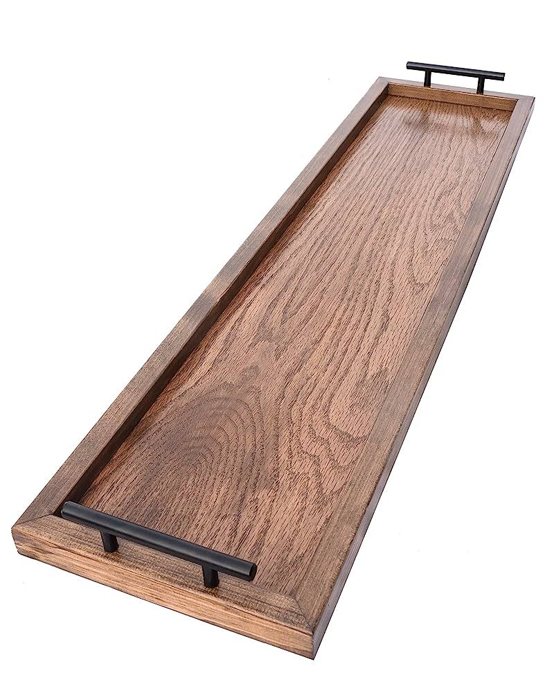 Charcuterie board-Rustic long table tray-farmhouse table trough-farmhouse table decor-tray for de... | Amazon (US)