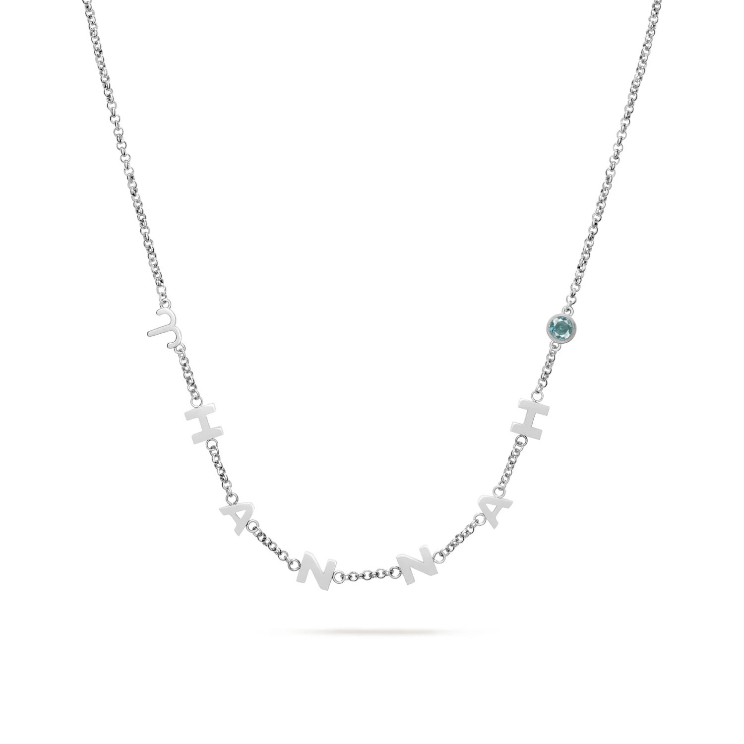 Custom Name Necklace (Silver) | Abbott Lyon