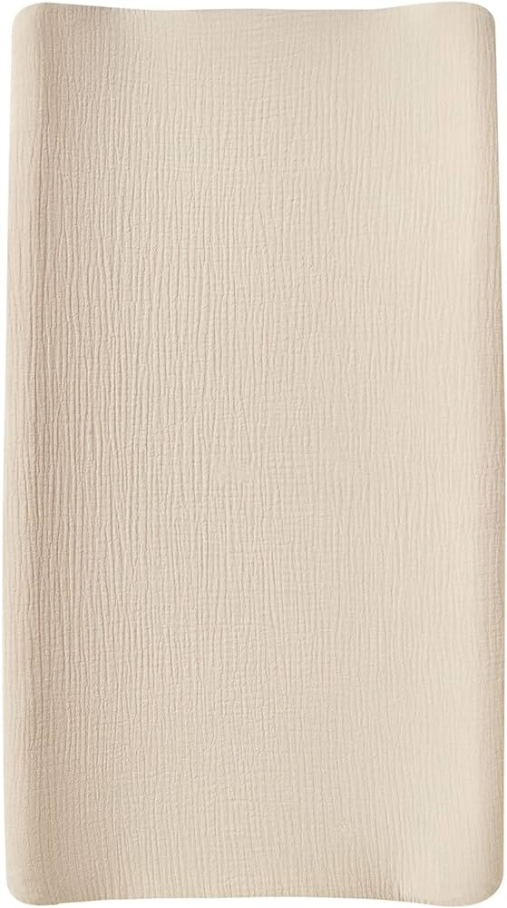 Muslin Changing Pad Cover,Ultra Soft Breathable Diaper Changing Table Cover for Baby Boys Girls,N... | Amazon (US)