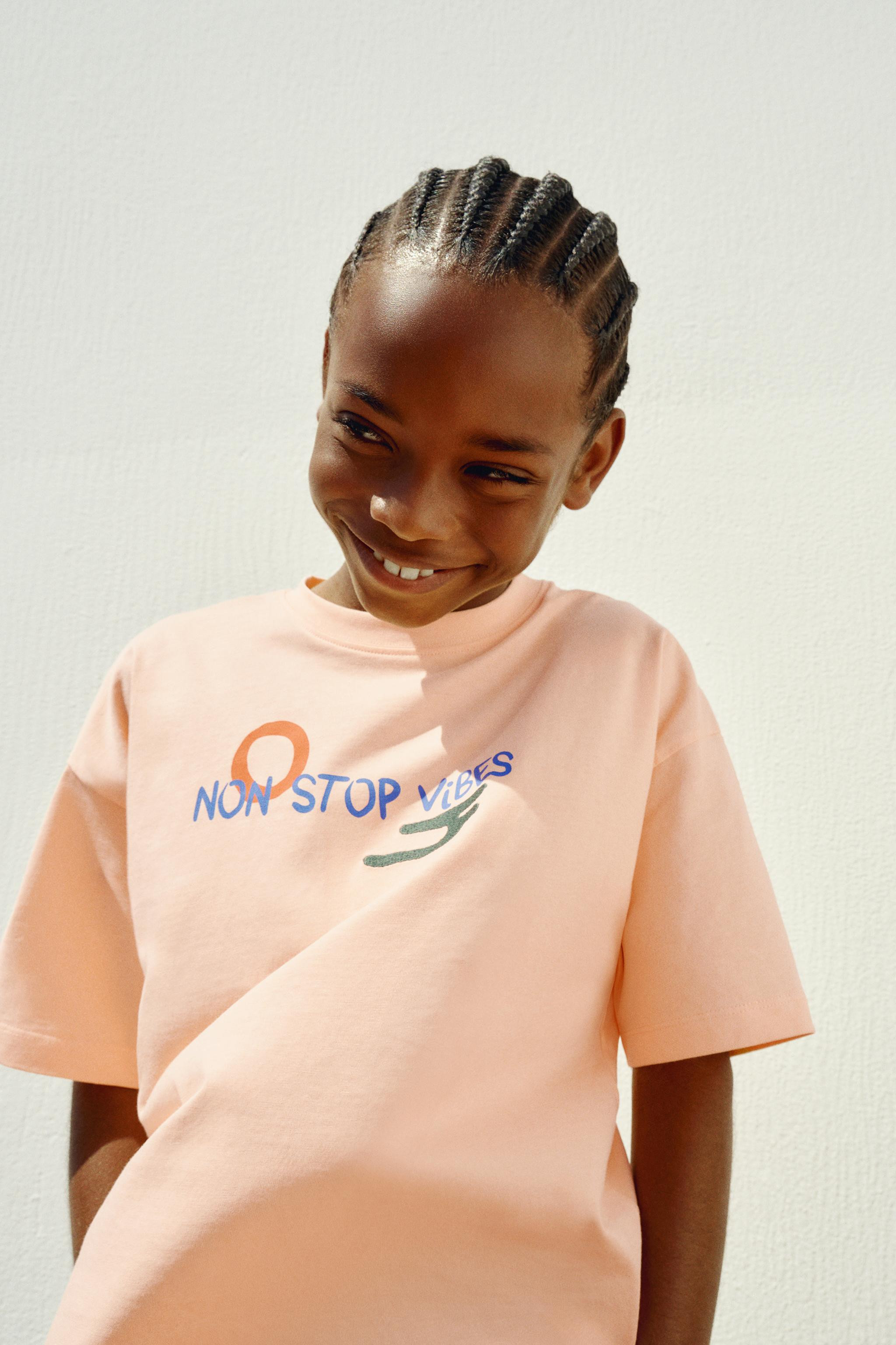 TEXT PRINT T-SHIRT | Zara US