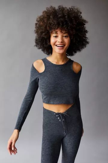 Year Of Ours Cutout Long Sleeve Top | Urban Outfitters (US and RoW)