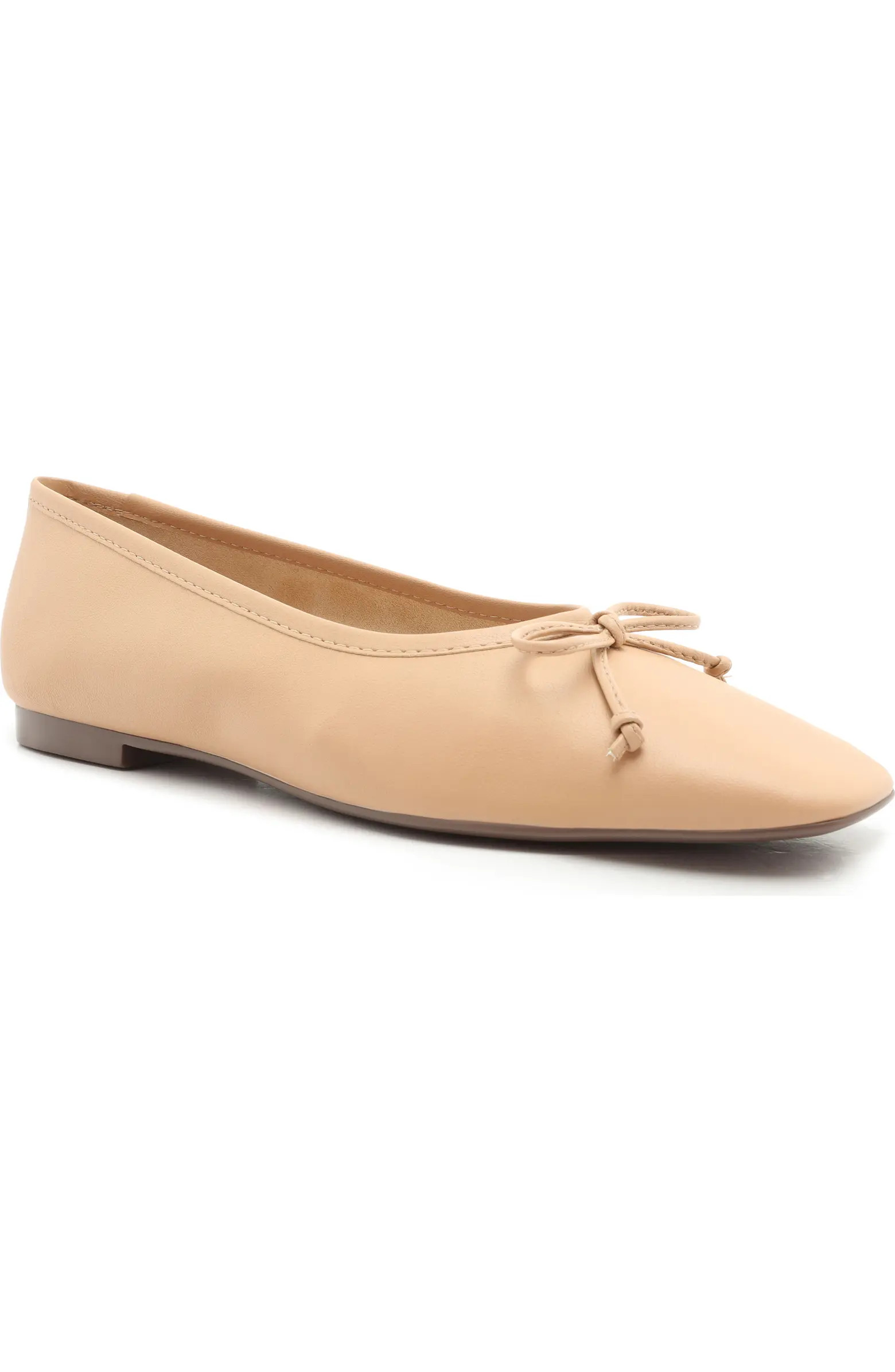 Arissa Square Toe Ballet Flat (Women) | Nordstrom