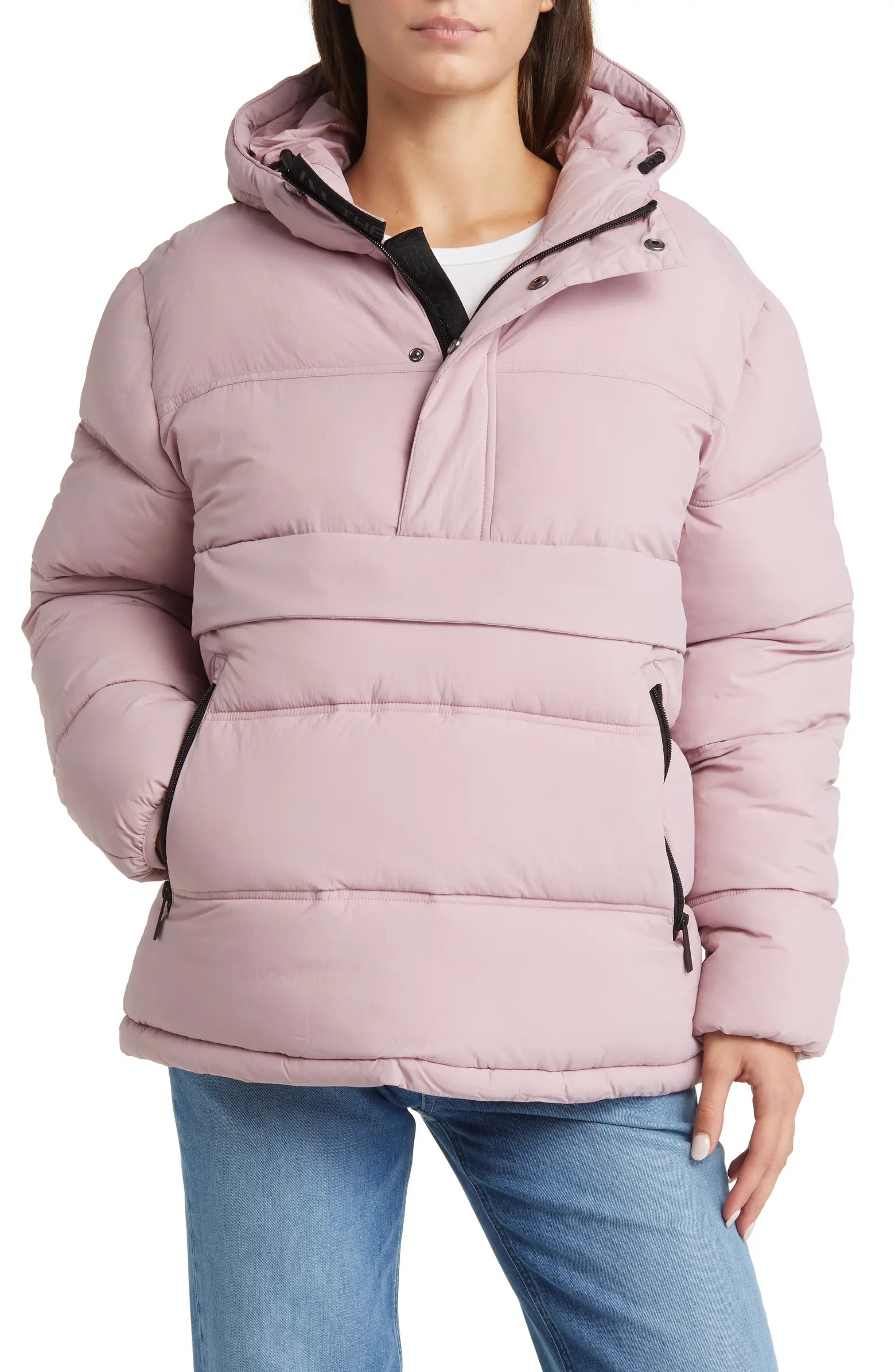 The Very Warm Water Resistant 550 Fill Power Recycled Nylon Pullover Puffer Jacket | Nordstrom | Nordstrom