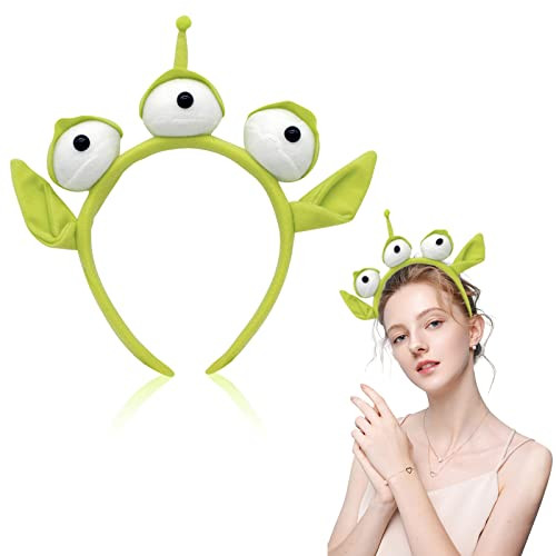 Vanvene Novelty New Alien Ears Costume Plush Headband Adult Child Party Cosplay Gift 1Pcs | Amazon (US)