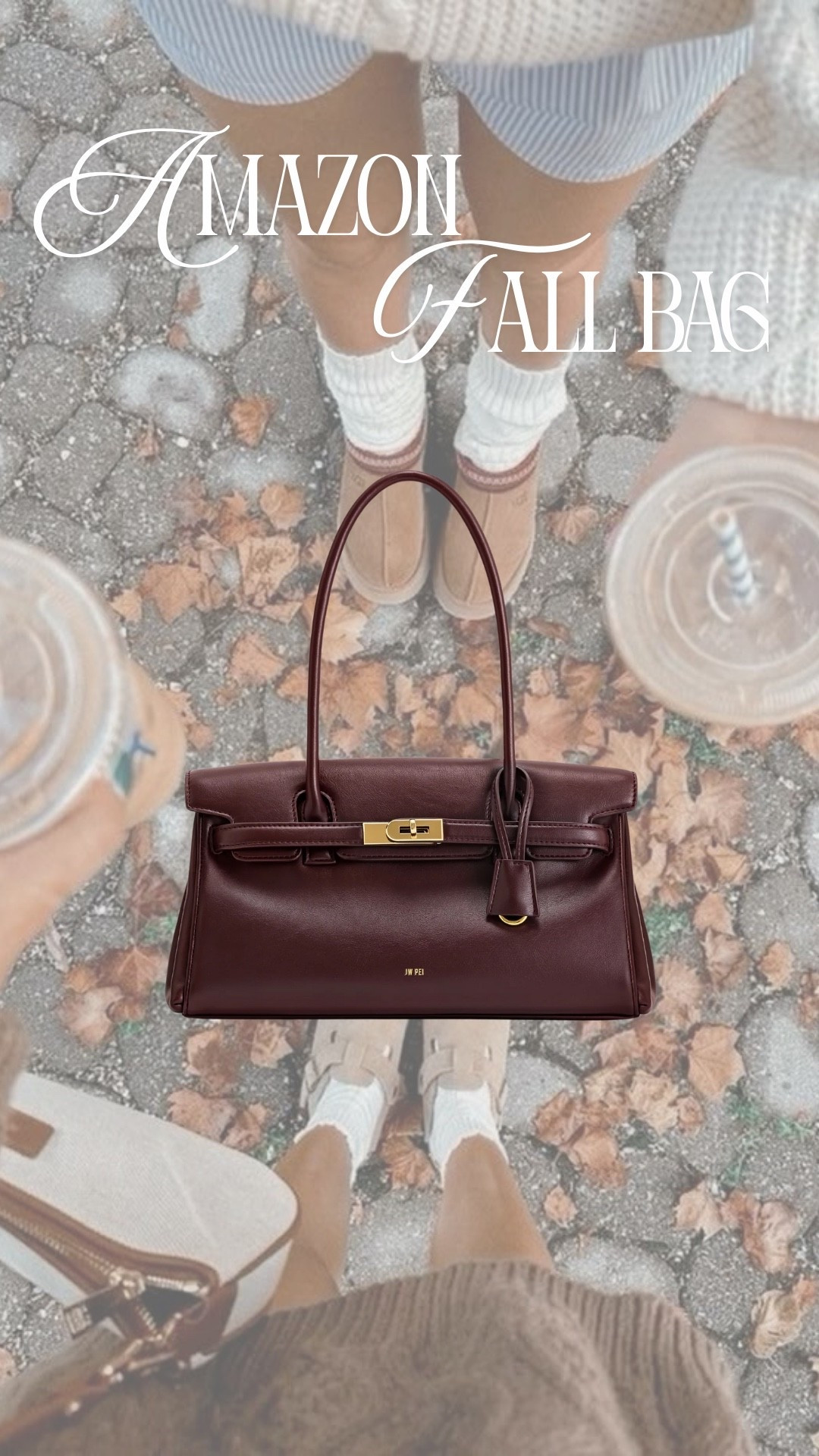 Amazon fall bag! The quality is INSANELY good!!! Was shocked. My favorite brand to buy off Amazon!