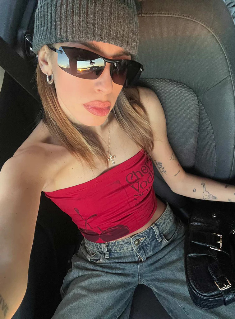 Leita Sunglasses Black | Princess Polly US