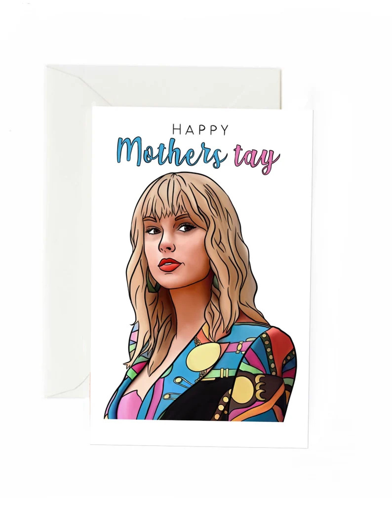 Taylor Swift Mothers Day Card | Etsy (US)
