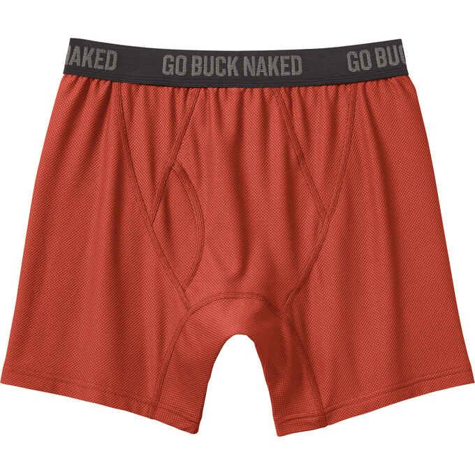 Men's Go Buck Naked Performance Boxer Briefs | Duluth Trading Company