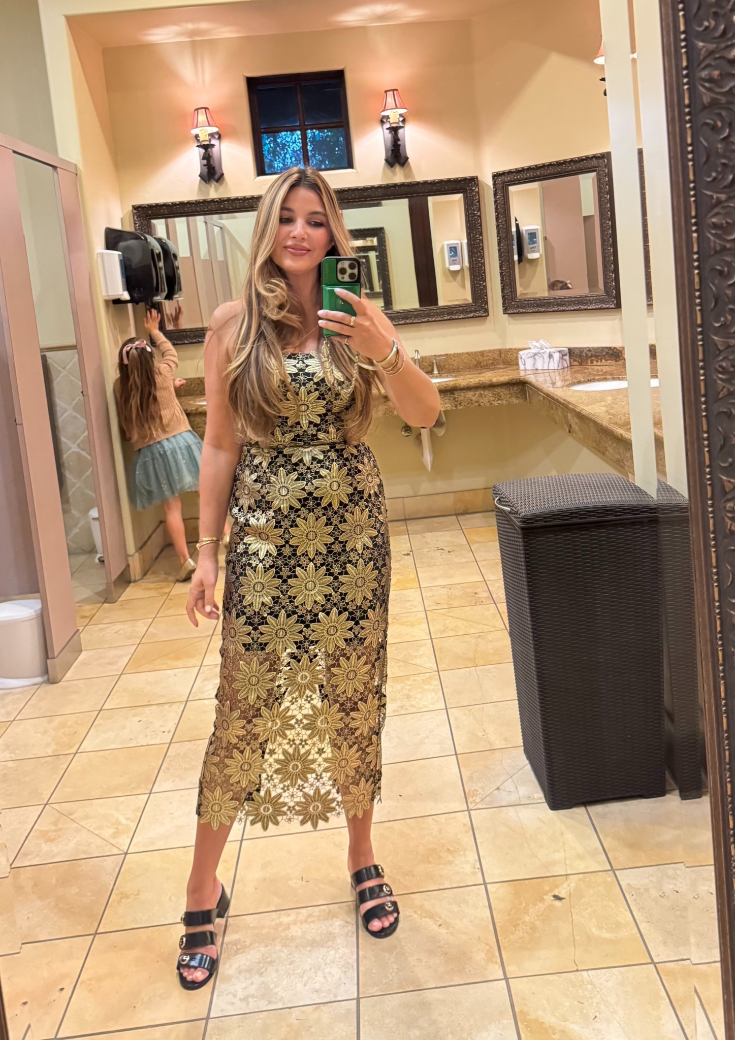 This is the perfect special event dress… It’s dressy yet not over the top and comfortable for hours of wear. I am in a size 4 here. Even though this color is older, the style is still available in different color ways which I’m linking to below❤️

#LTKWedding #LTKgrwm #LTKTravel