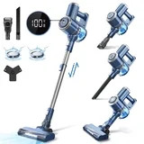 PrettyCare Cordless Stick Vacuum Cleaner, 2600mAh 6-in-1 Lightweight Upright for Carpet Hard Floo... | Walmart (US)