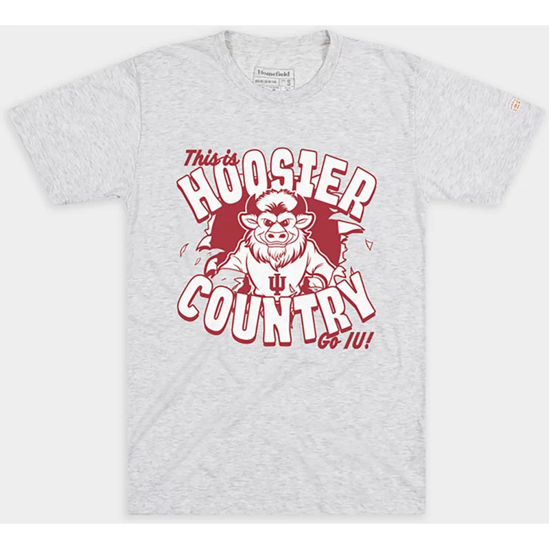 Homefield Men's Indiana Hoosiers Country Short Sleeve T-shirt | Academy Sports + Outdoors