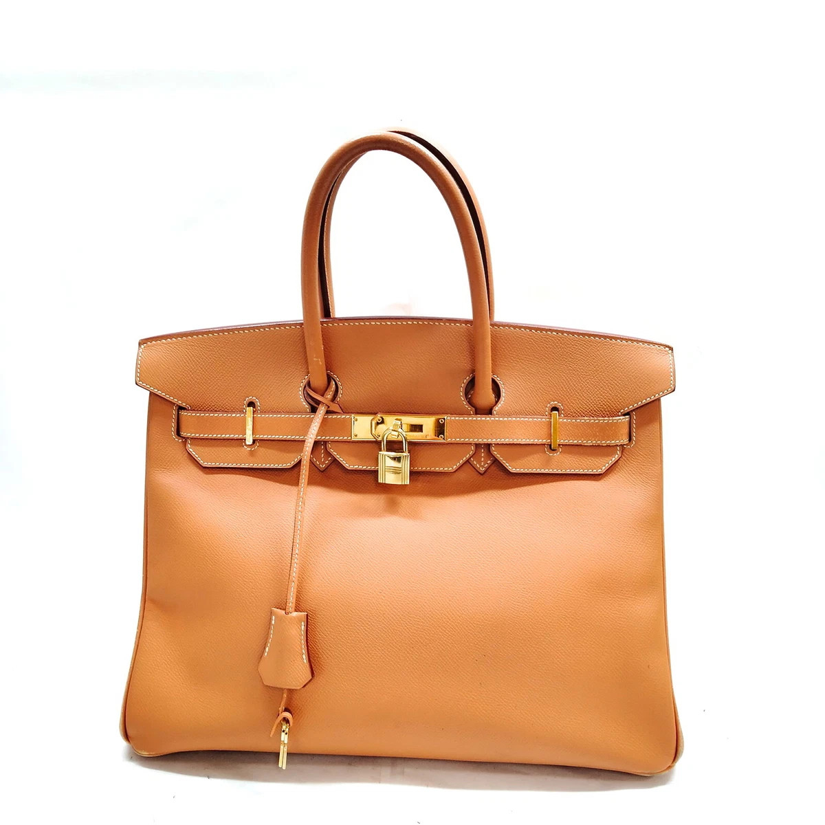 Hermes Hand Bag Birkin 35 Browns Courchevel 1170639 | eBay US