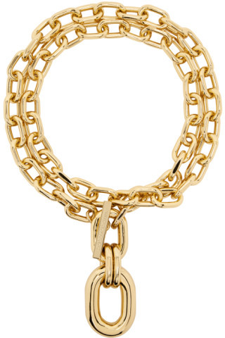 Paco Rabanne - Gold XL Link Necklace | SSENSE