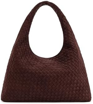 JW PEI Women's Iaura Faux Suede Woven Shoulder Bag | Amazon (US)