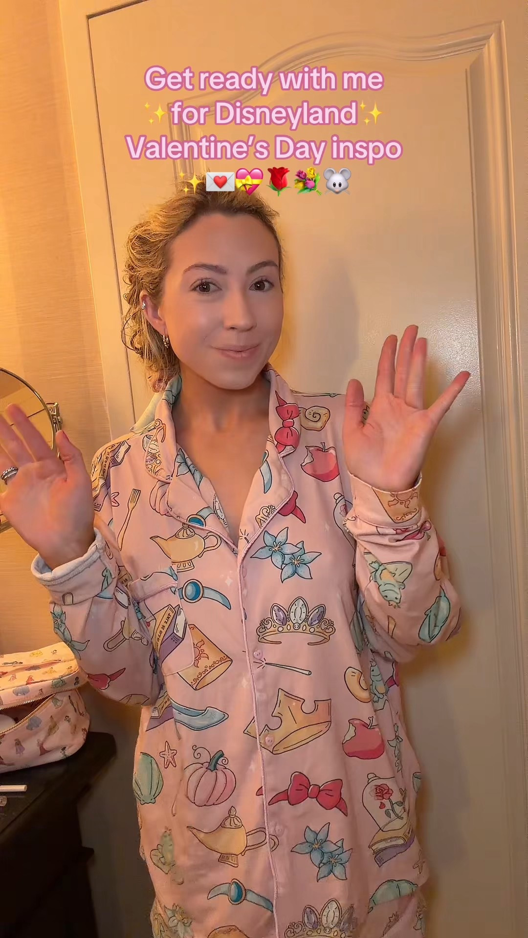 Valentine’s Day inspired outfit for my Disney day today! Full outfit is linked as always 💖✨💝💐  #disneystyle #disneyoutfits #disneyparks #disneyland #disneyfashion @Disney @Disney Parks @Disney Style @Disney+ @Disney Store @Walt Disney Animation Studios 