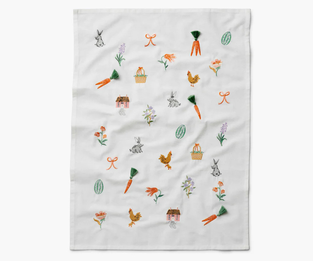 Tea Towel - Spring Farm | Rifle Paper Co.