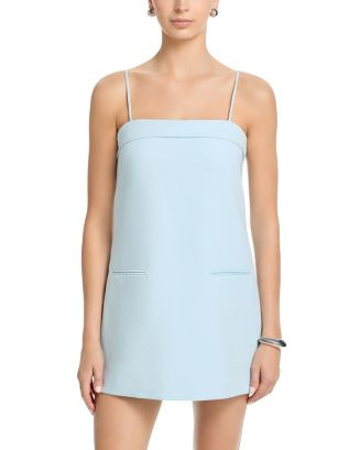 Azra Twill Foldover Two Pocket Strappy Dress | Bloomingdale's (US)