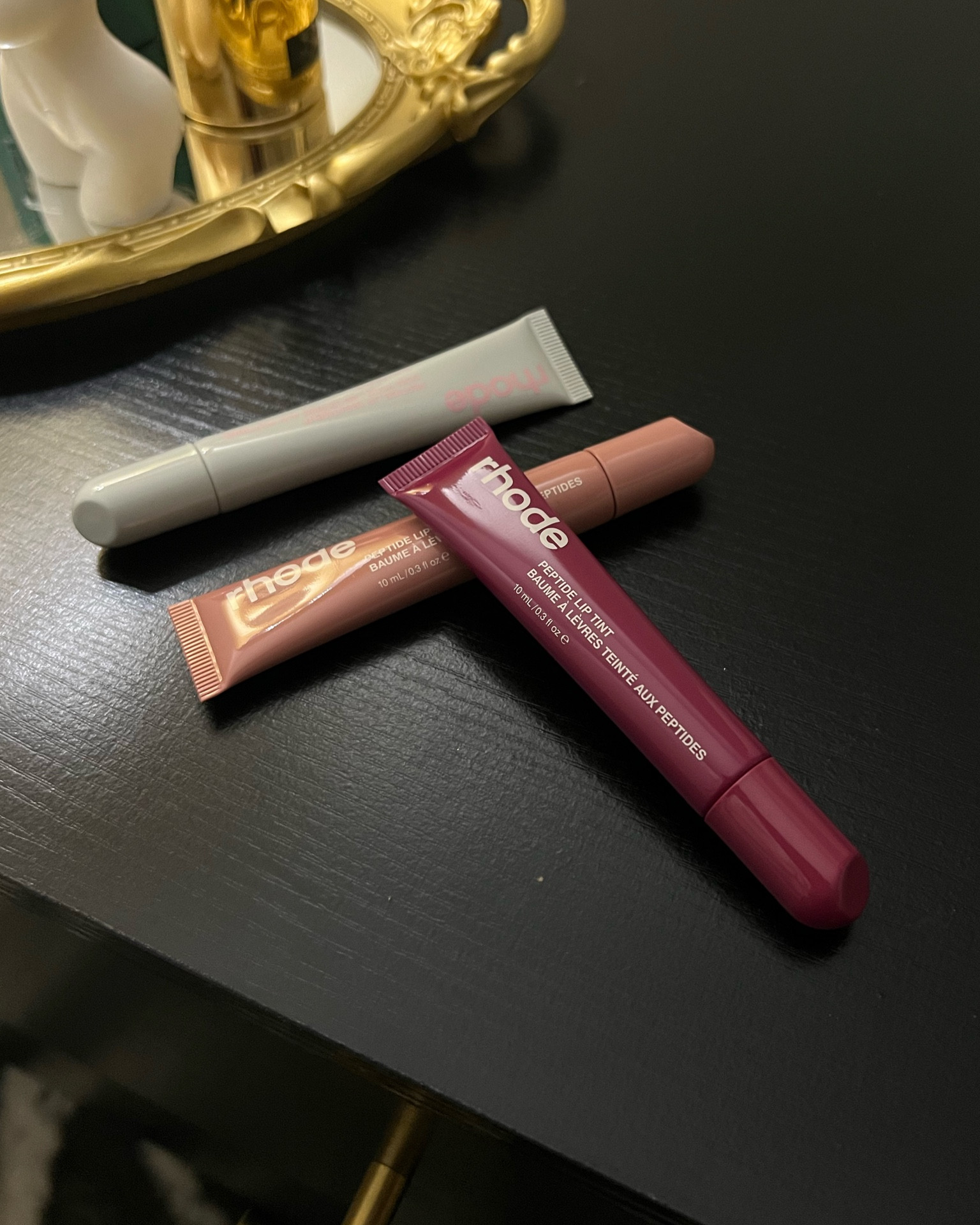 Rhode lip favorites!🍇 (toast, berry, vanilla) Toast is my go to!

#LTKbeauty