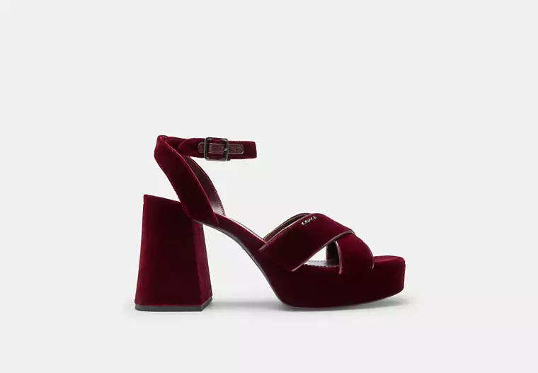 Block Heel Sandal | Coach Outlet CA