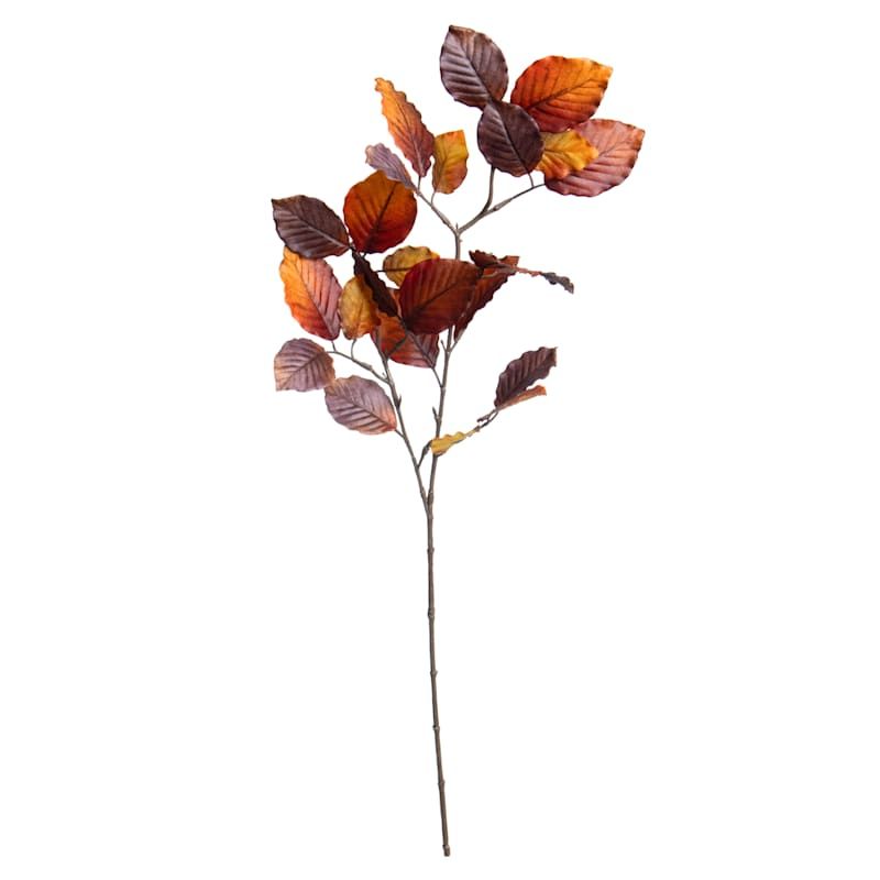 Orange Beech Spray, 28" | At Home