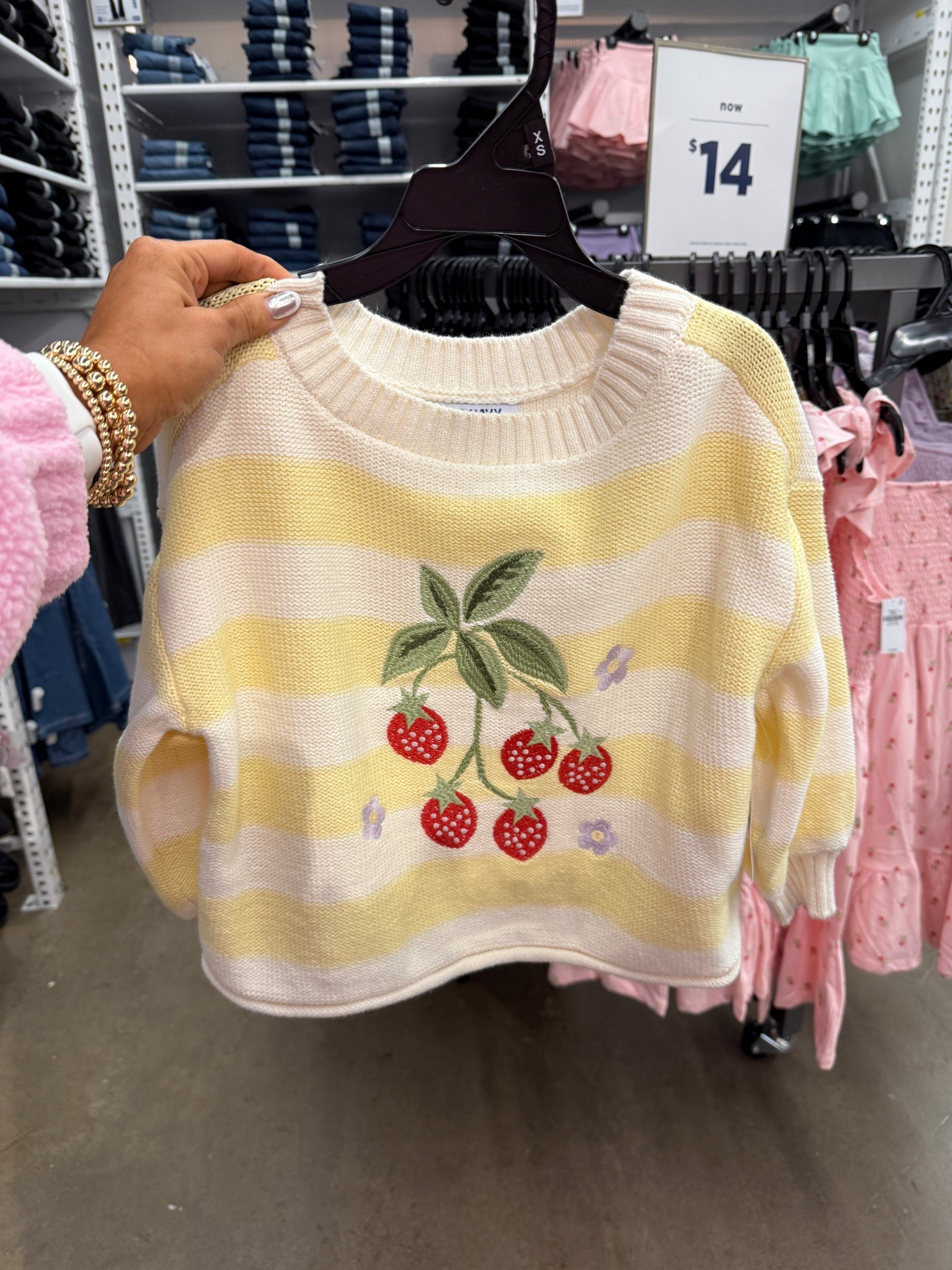 Embroidery sweater 🍓