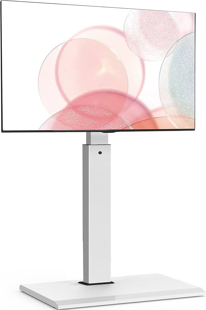 FITUEYES Iron Base Universal Floor TV Stand with Swivel Mount Space Saving for 26-65 Inch LED LCD... | Amazon (US)