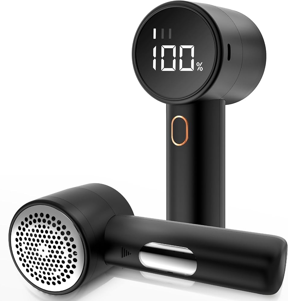 Buywoo Fabric Shaver, Electric Lint Remover, Rechargeable Lint Shaver, Sweater Defuzzer to Remove... | Amazon (US)