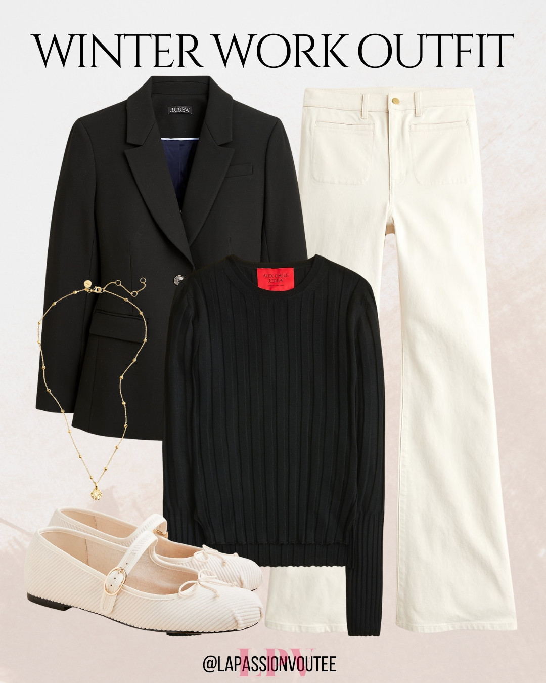 This winter work outfit is all about balancing warmth and polish ❄️✨ Cozy layers and timeless pieces create a look that’s practical for cold days while still feeling professional. Perfect for office meetings, client calls, or casual workdays when you want to look put-together with minimal effort. 🤍👜 

 #LTKSeasonal #LTKWorkwear