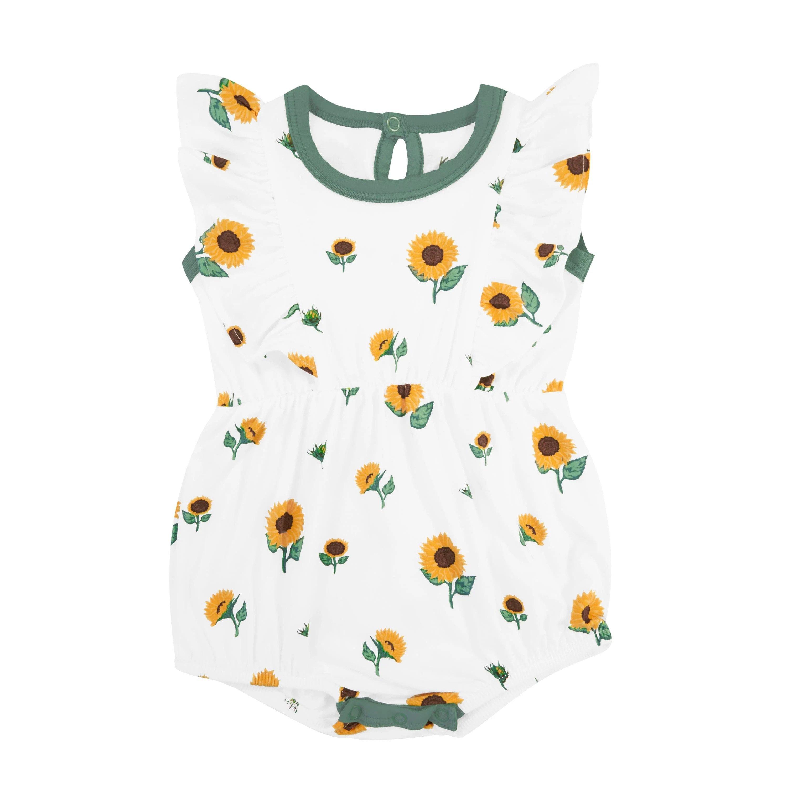Bubble Romper in Sunflower | Kyte BABY