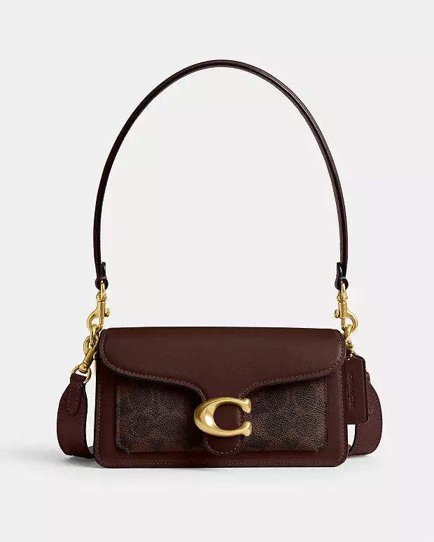 Tabby Shoulder Bag 20 In Signature Canvas | Coach (US)
