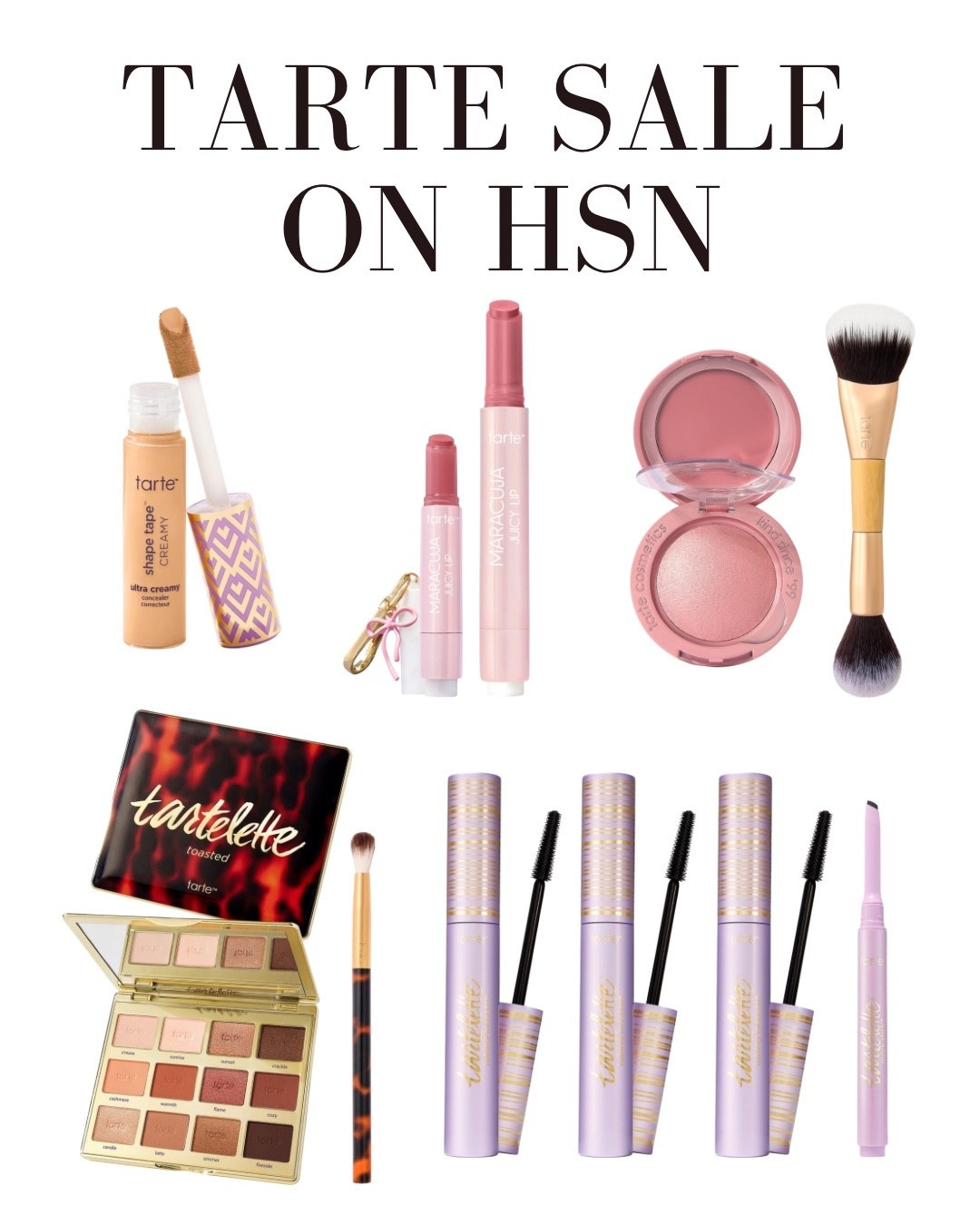 Today's Special on HSN...
Three tubes of Tarte's Tartelette Tubing Mascara and their famed black eyeliner for under $40! Shop Tarte products on HSN.

@hsn @tartecosmetics 
#ad #hsn #hsninfluencer #lovehsn



#LTKmomlife #LTKBeauty #LTKgrwm