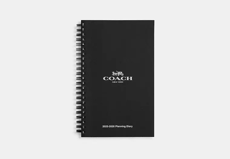 2025 - 2026 6 X8 Spiral Diary Book | Coach (US)
