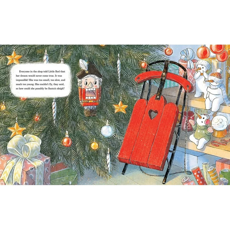 Little Red Sleigh (Hardcover) | Walmart (US)